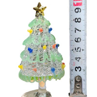Mini Owl Christmas Tree Ornaments for Desktop Decor