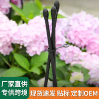 Adjustable Triangular Plant Support Trellis for Climbing Plants and Potted Flowers