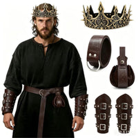 Halloween Medieval Renaissance Viking Costume Accessories Set