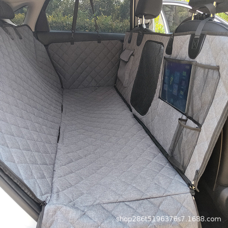 Pet Car Seat Cover for Backseat, Waterproof and Dirt-Resistant Dog Car Mat