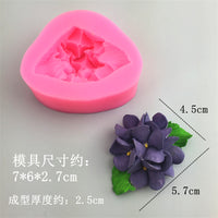 Sunflower Hibiscus Calla Lily Flower Silicone Mold for Car Air Freshener Chocolate Fondant Cake Decorating