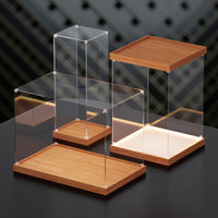 Acrylic Display Case for LEGO Minifigures Building Blocks Dustproof Storage Box