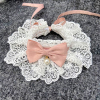 Pet Bandana Scarf for Dogs and Cats - Adjustable Bib Collar with Bell