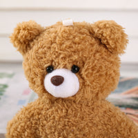 Cute Teddy Bear Keychain Bag Charm Plush Toy for Kids Gifts and Decorations