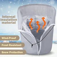 Breathable Absorbent Plant Cover for Garden Fruit Trees - Frost Protection & Insulation
