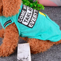 BEACHE Japanese Cotton Pet Vest for Dogs - Summer Thin Style for Teddy, Bichon, French Bulldog