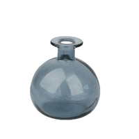 European Style Embossed Mini Glass Vase Set for Home Decor