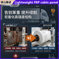 Lightweight FRP Fiberglass Panels for RVs, Refrigerated Trailers, and Corrosion-Resistant Applications