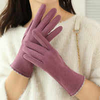 Women's Winter Thermal Touchscreen Gloves for Cycling & Skiing