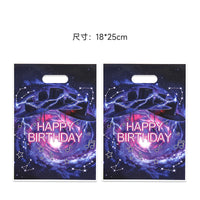 Birthday Party Favor Bags with Handles - Candy & Snack Gift Packaging
