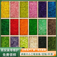 Artificial Preserved Moss for Plant Walls and Home Decor, Faux Green Moss for Landscaping