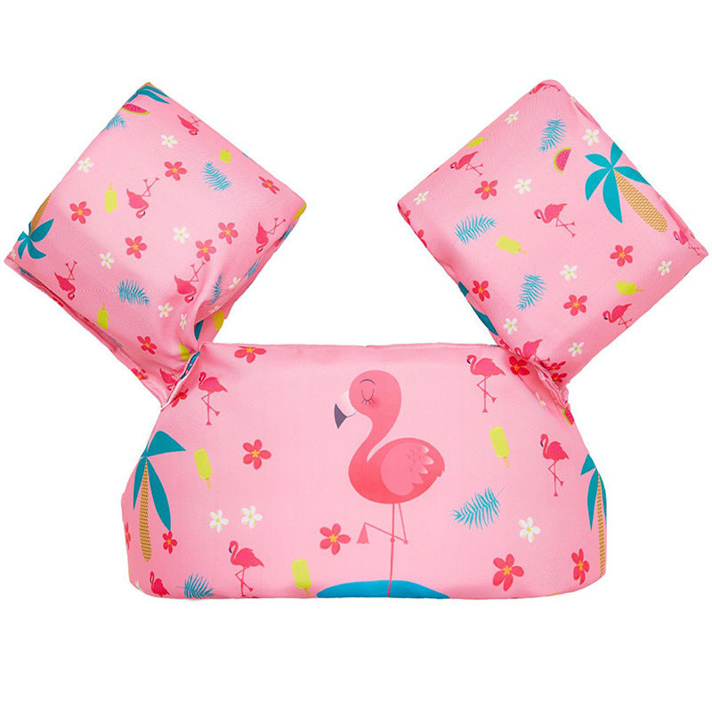 Inflatable-Free Foam Swim Arm Bands for Toddlers and Kids, Buoyancy Sleeves for Swimming Training