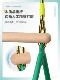 Kids' Gymnastics Rings for Indoor/Outdoor Pull-ups and Sensory Training