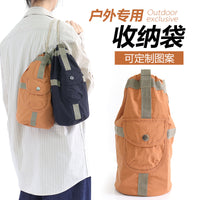 Drawstring Cinch Backpack for Outdoor Sports, Camping, and Travel - Lightweight & Waterproof Storage Bag