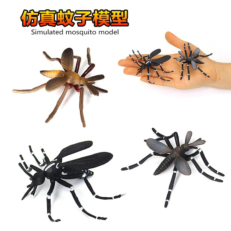 Realistic Insect Mosquito Model Figurine for Kids' Education and Play