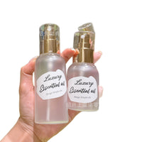 Frosted PET Spray Bottle with Gold Aluminum Fine Mist Sprayer for Essential Oils and Perfumes