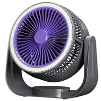 2025 Desktop USB Rechargeable High-Speed Air Circulator Fan for Home and Office