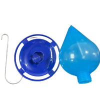 Outdoor Hanging Bird Feeder Water Dispenser with Hook for Small Birds