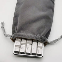 TMAN Mechanical Keyboard Storage Pouch Dustproof Protective Bag for 60-100 Key Keychron K3 MX Keys