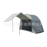 SUV Tailgate Tent with Screen Room for 3-4 People, Car Awning for Camping and Travel