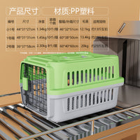 Pet Carrier for Cats and Small Dogs, Airline Approved Portable Travel Crate with Handle for Car and Air Travel