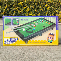 Miniature Billiard Table Set for Kids, Educational Two-Player Game, Parent-Child Interactive Toy