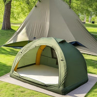 Portable Inflatable Double-Layer Waterproof Camping Tent for 2-3 People