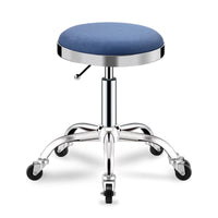 Adjustable Swivel Stool with Wheels for Salon, Bar, Home, or Lab