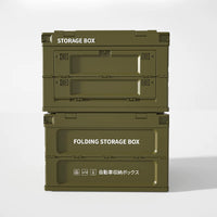 Foldable Outdoor Camping Storage Box Car Trunk Organizer Large Capacity Container
