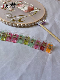 Multipurpose Sewing Clips for Fabric, Crafting, and Binding - Strong Plastic Assorted Colors