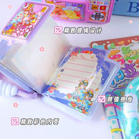 Cute Instant Camera Design Mini Notebook for Students, High-Value Aesthetic Journal