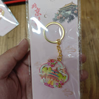 Beijing Landmark Metal Keychain Souvenir