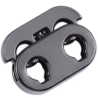 Metal Spring Cord Locks for Drawstrings, Toggles for Apparel, Jackets, and Sportswear