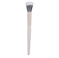 White Wooden Handle Double-Layer Wool Blusher Blending Brush Set