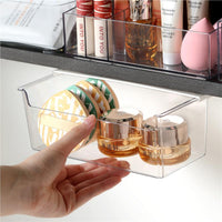 Under-Sink Bathroom Organizer Drawer for Cosmetics and Jewelry
