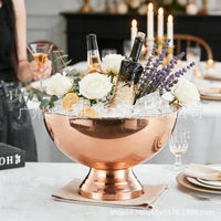 Stainless Steel Champagne Ice Bucket 13.5L for Parties and Events
