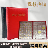 Coin Collection Album with Mixed Pockets for 270 Coins