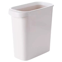 Nordic Style Slim Plastic Trash Can with Pressure Ring for Home Bathroom Kitchen