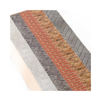 Miniature Self-Adhesive Wall and Floor Tiles for Dioramas and Architectural Models
