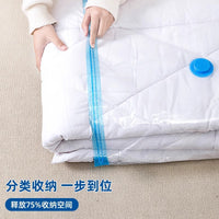 Vacuum Compression Storage Bags for Clothes and Bedding, Thickened Transparent Space Saver Bags for Travel and Home