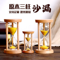 Wooden Hourglass Timer 1-30 Minutes for Kids and Home Decor