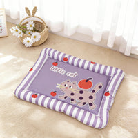 Cooling Pet Mat for Summer - Tear-Resistant Dog and Cat Bed