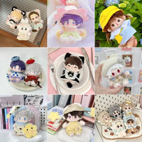 10cm Cotton Doll Clothes Set - Adorable Outfits for Plush Dolls