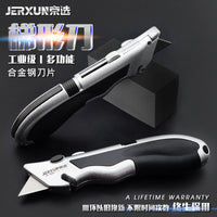 Multi-functional Heavy-Duty Folding Utility Knife for Electricians, Paper, Wallpaper, Carpet, Cable Stripping