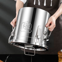 304 Stainless Steel Airtight Storage Container for Rice, Flour, Oil, and Grains