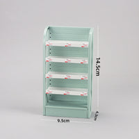 Miniature Supermarket Display Shelf Dollhouse Play Toy