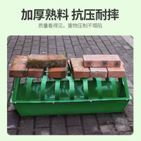 No-Waste Poultry Feeder with Cover - Durable Plastic Chicken Trough for Chicks, Ducks, and Birds