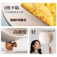 SOWE Titanium Ceramic Non-stick Wok Pan for All Cooktops