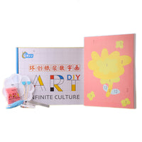 DIY Christmas Pulp Painting Kit for Kids and Adults, Handmade Craft Set with Frame
