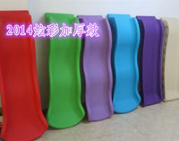 Kids' Indoor Slide with Straight and Wavy Chutes, 3-in-1 Toddler Play Slide for Home